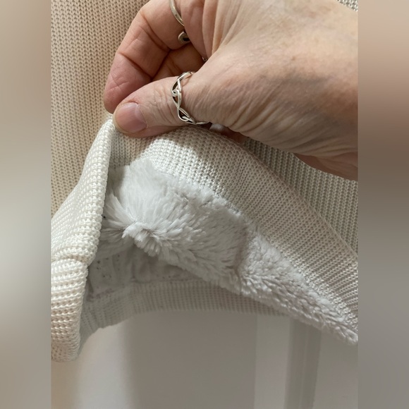 Spyder Knit Jacket Soft Fuzzy Inside Zipper Pockets Women’s Large Very Warm - Picture 4 of 9